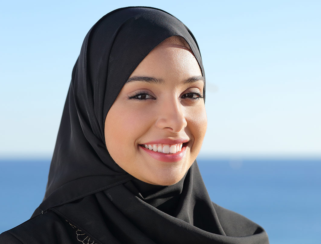 Middle Eastern female patient