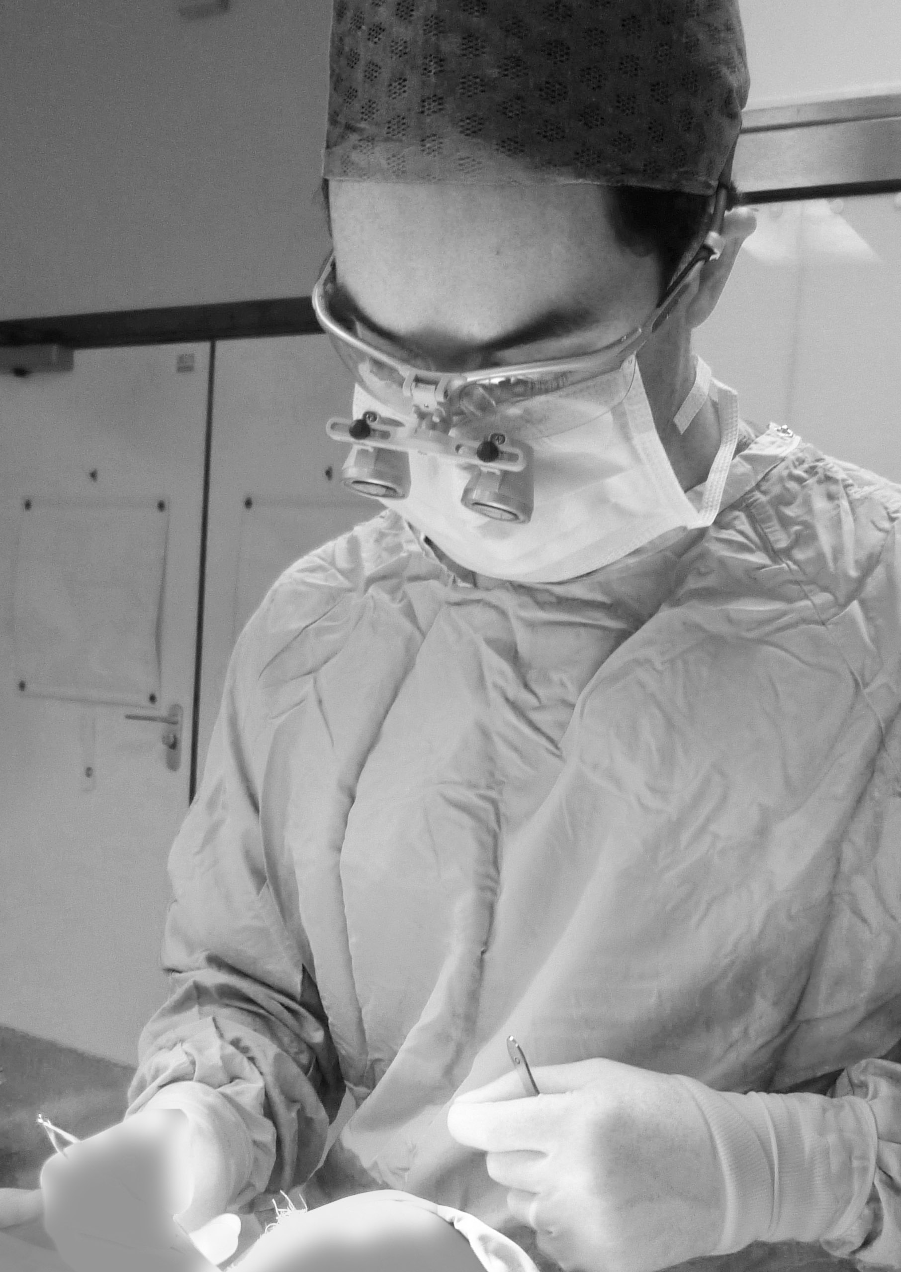 Dr De Silva M.B.B.S, MD - photo from surgery operation