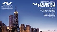 Asoprs 47th Annual Fall Scientific Symposium