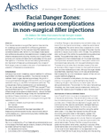 Publications: Dr De Silva’s Journal Article for teaching Clinicians on Advanced Facial Anatomy and Non-Surgical Filler Treatments