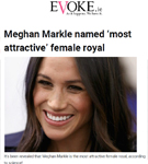 Evoke: Dr De Silva featured in the article 'Meghan Markle named ‘most attractive’ female royal'