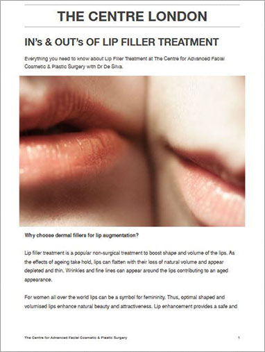 The Centre London: In's and Out's of lip filler treatment