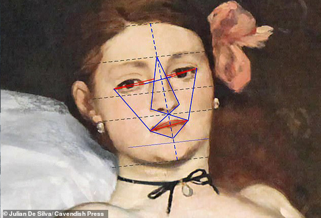 Dr De Silva said she scored well for her lips and brow area but does less well for her forehead and face shape