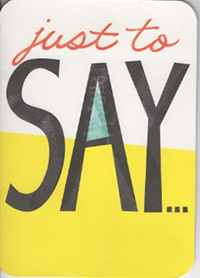 Patient Testimonials: Just to say | patient 56