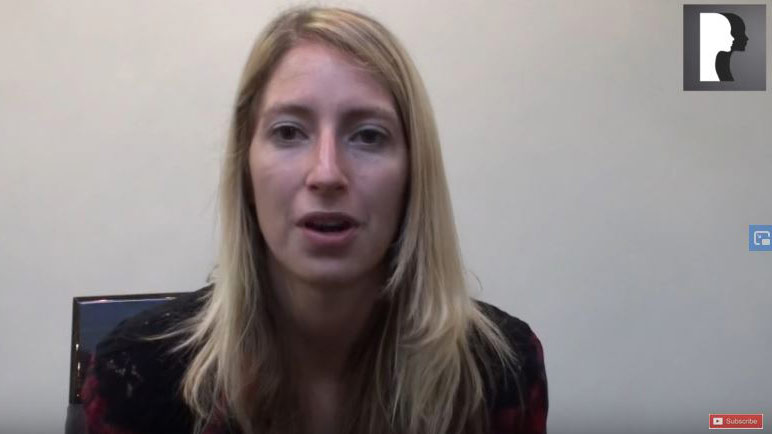 Video Diaries: caucasian woman in her 30s underwent rhinoplasty with a chin implant