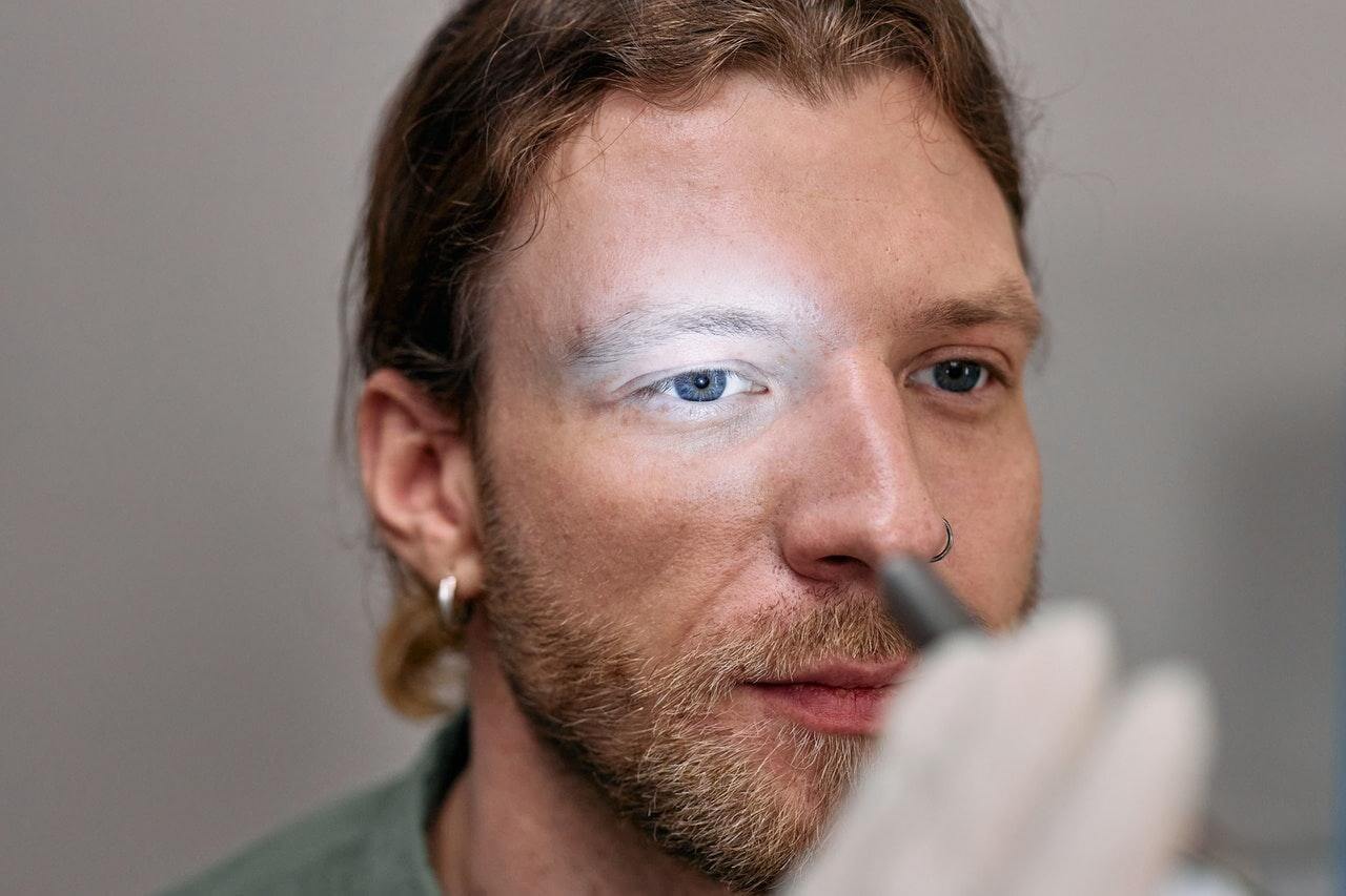 Before Eye-Lift Surgery - male patient