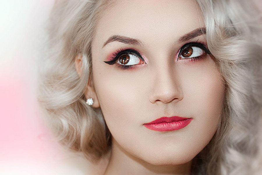 Types of Scars — female face