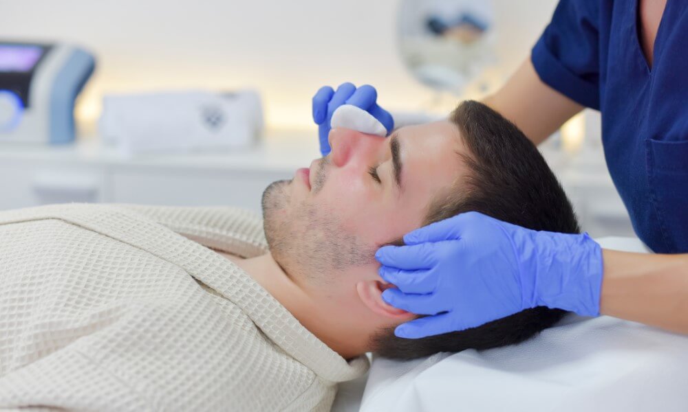 How much is a nose job for a male? - male patient